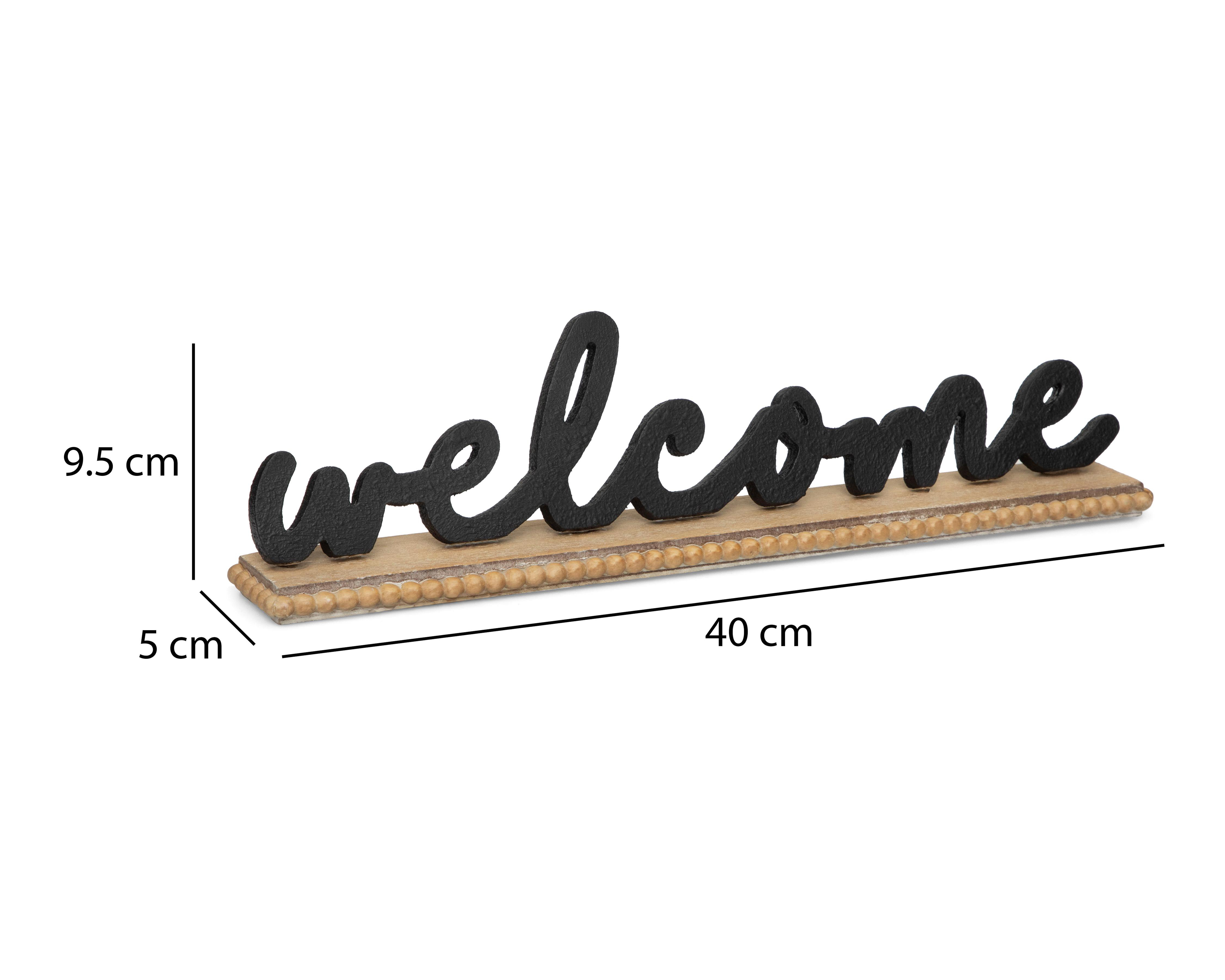 Foto 5 | Escultura Welcome Welo de Madera