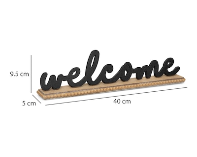 Foto 5 | Escultura Welcome Welo de Madera