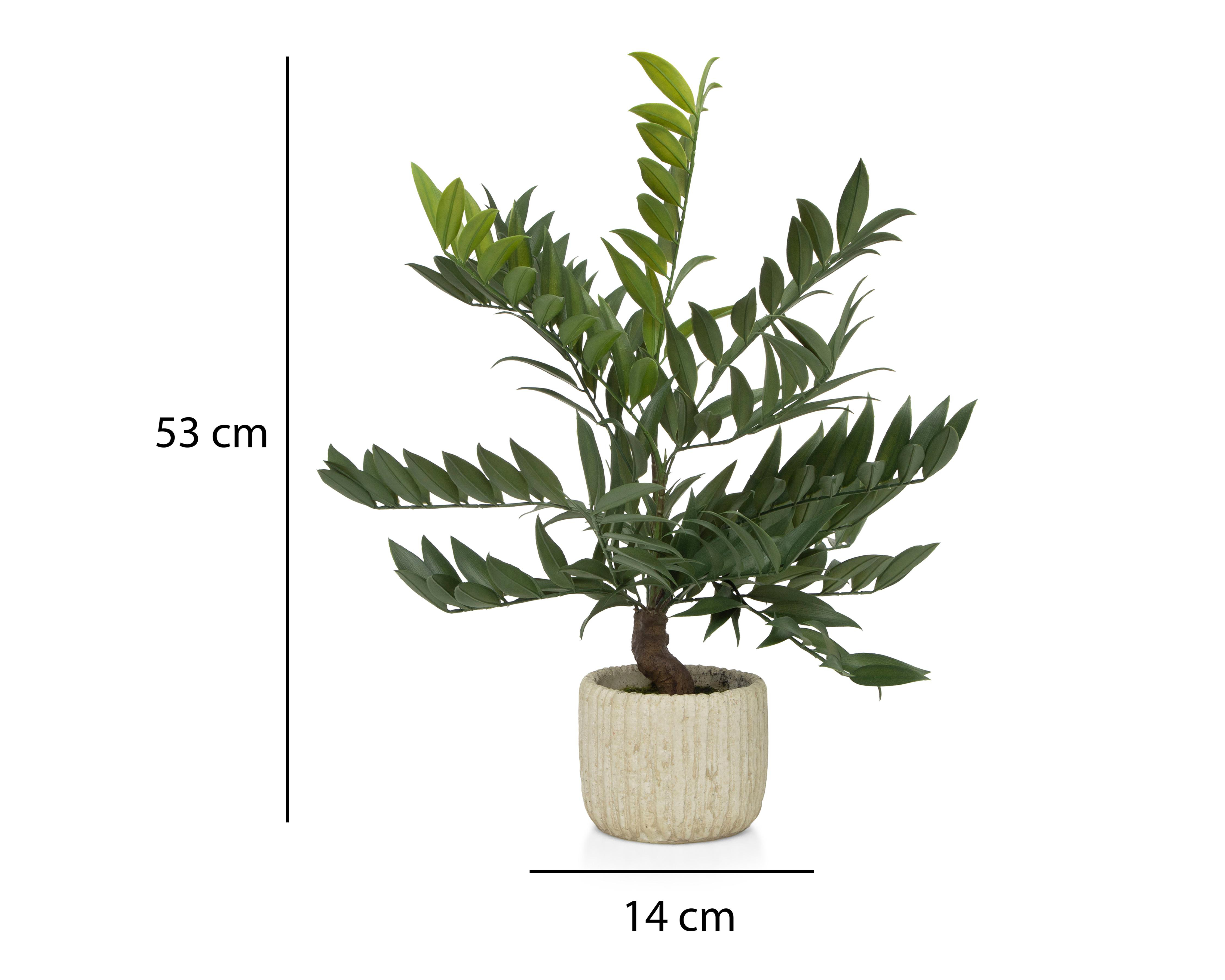 Foto 5 | Pterocaria Artificial con Maceta Starhaus 53 cm