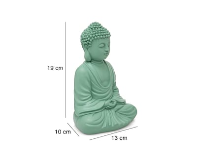 Foto 6 | Escultura de Buda de Poliresina