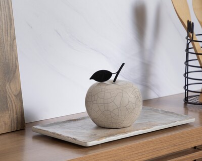 Foto 4 | Escultura de Manzana Manzal de Cerámica