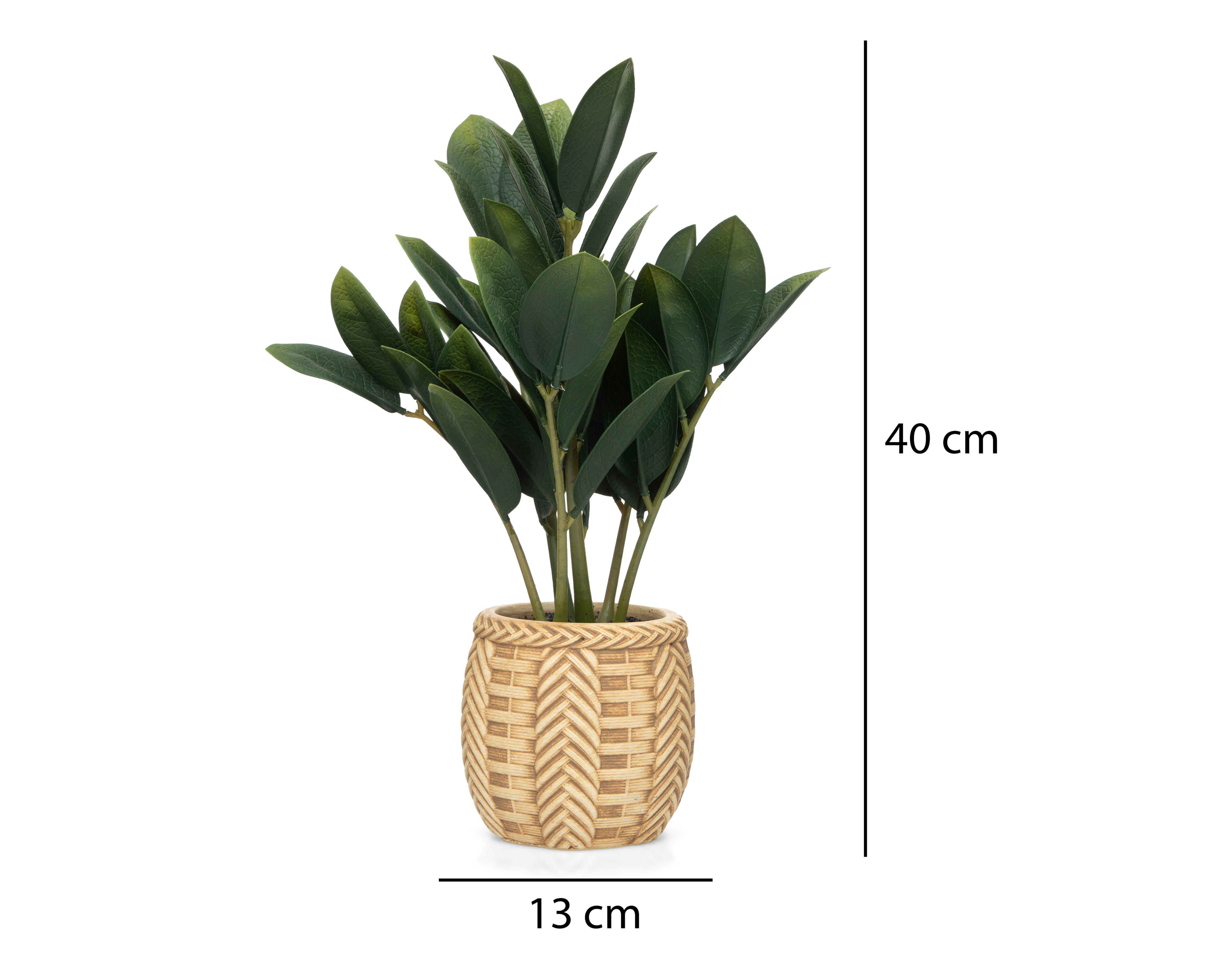 Foto 5 | Zamioculca Artificial con Maceta Starhaus 40 cm