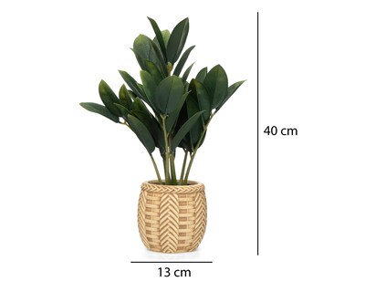Foto 5 | Zamioculca Artificial con Maceta Starhaus 40 cm