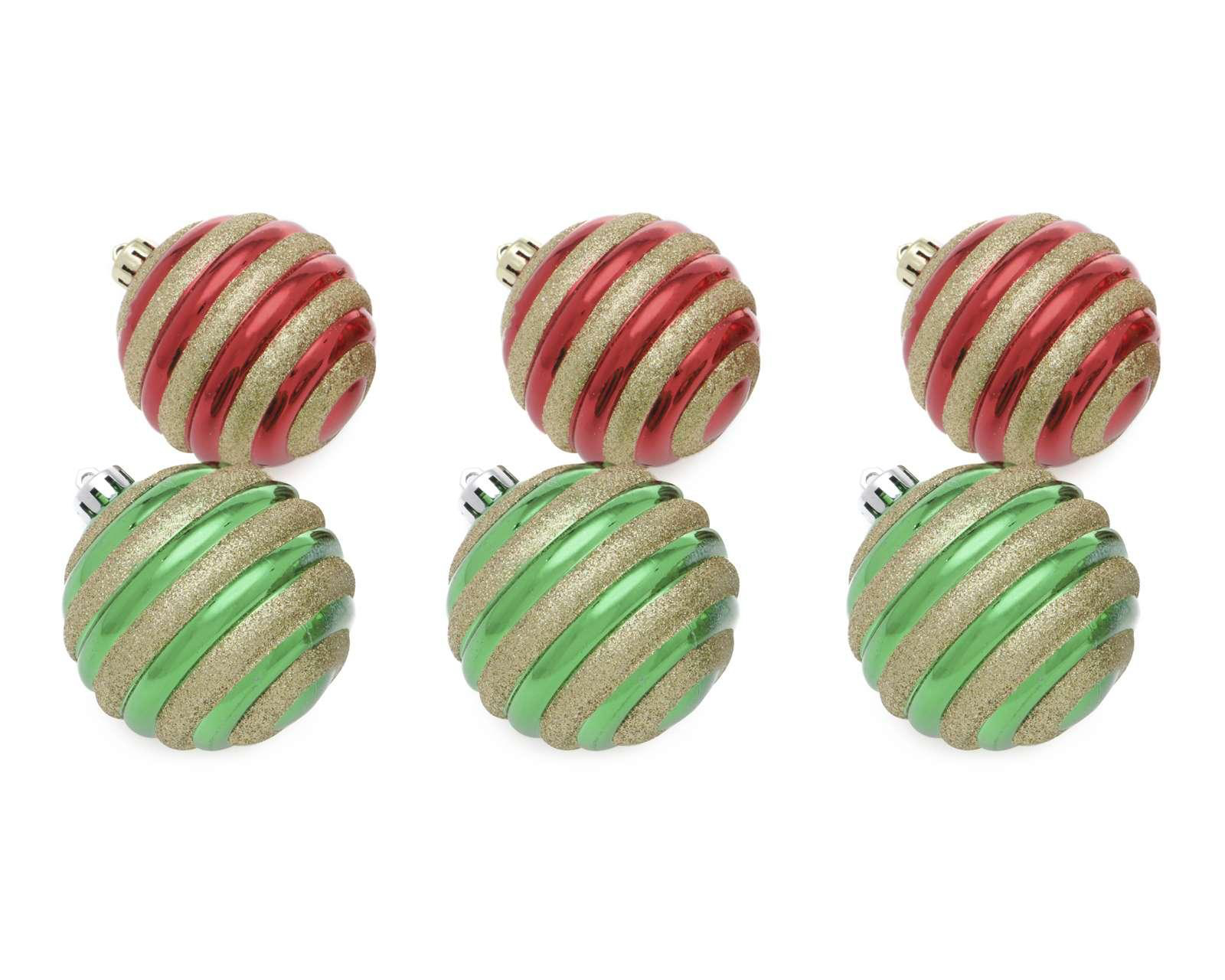 Foto 3 pulgar | Esferas Navideñas Tradi 6 Piezas