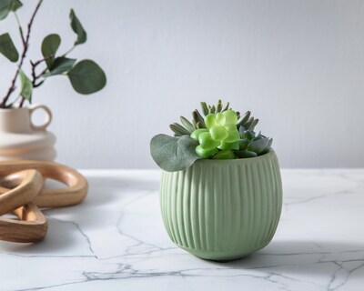 Foto 4 | Planta Artificial con Maceta 16 cm