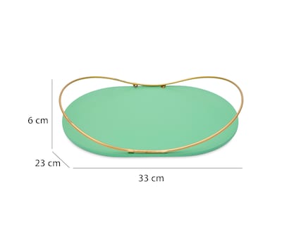 Foto 5 | Charola Decorativa Moonlit de Madera Industrializada