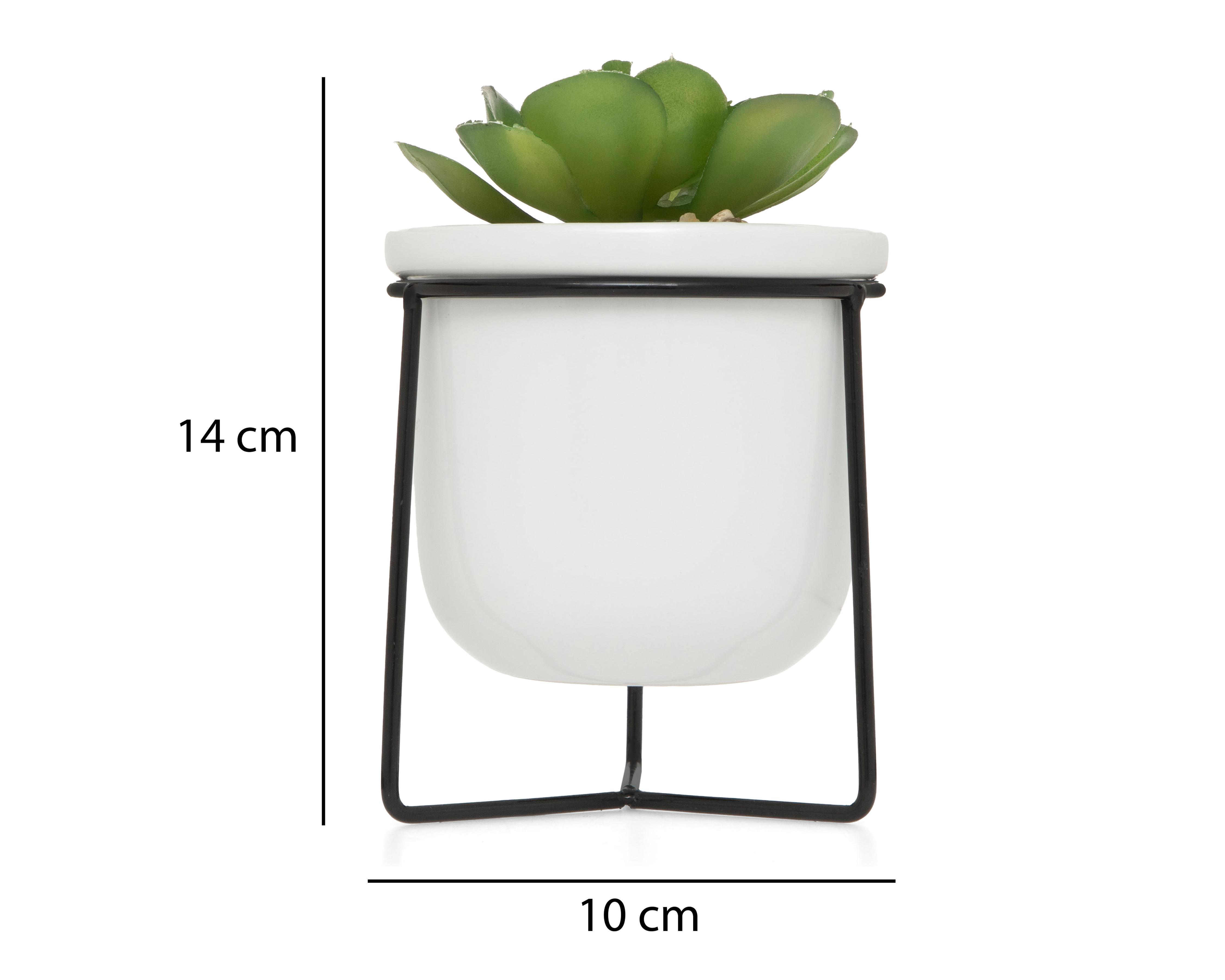 Foto 5 | Suculenta Artificial con Maceta Starhaus 14 cm