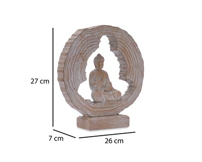 Foto 5 | Escultura de Buda Buddah de Cerámica