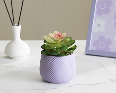 Foto 4 | Suculenta Artificial con Maceta Starhaus 13 cm