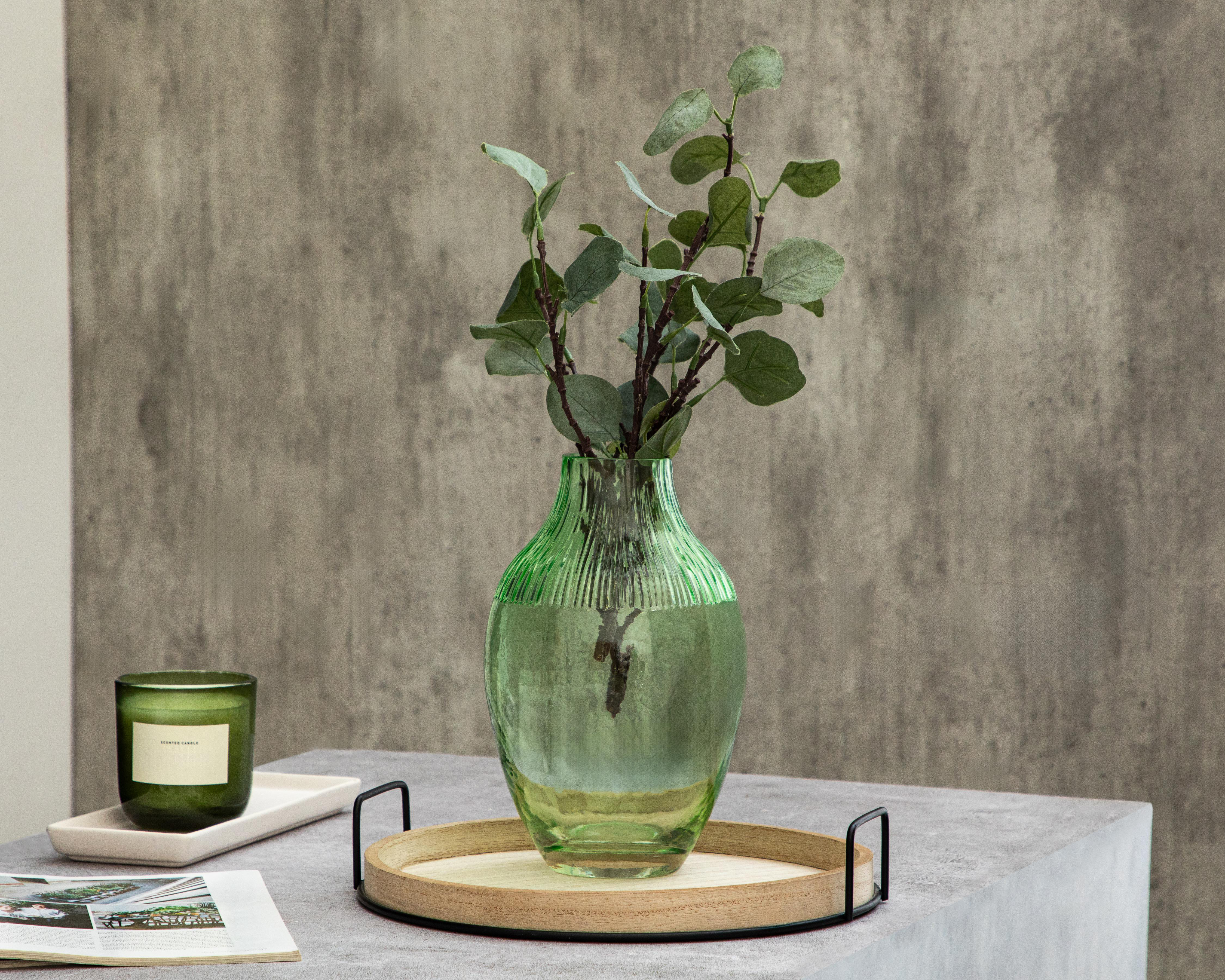 Foto 4 | Jarrón Decorativo Baume de Vidrio