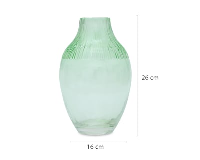 Foto 5 | Jarrón Decorativo Baume de Vidrio