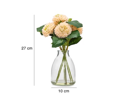 Foto 5 | Flores Artificiales con Florero Starhaus 27 cm