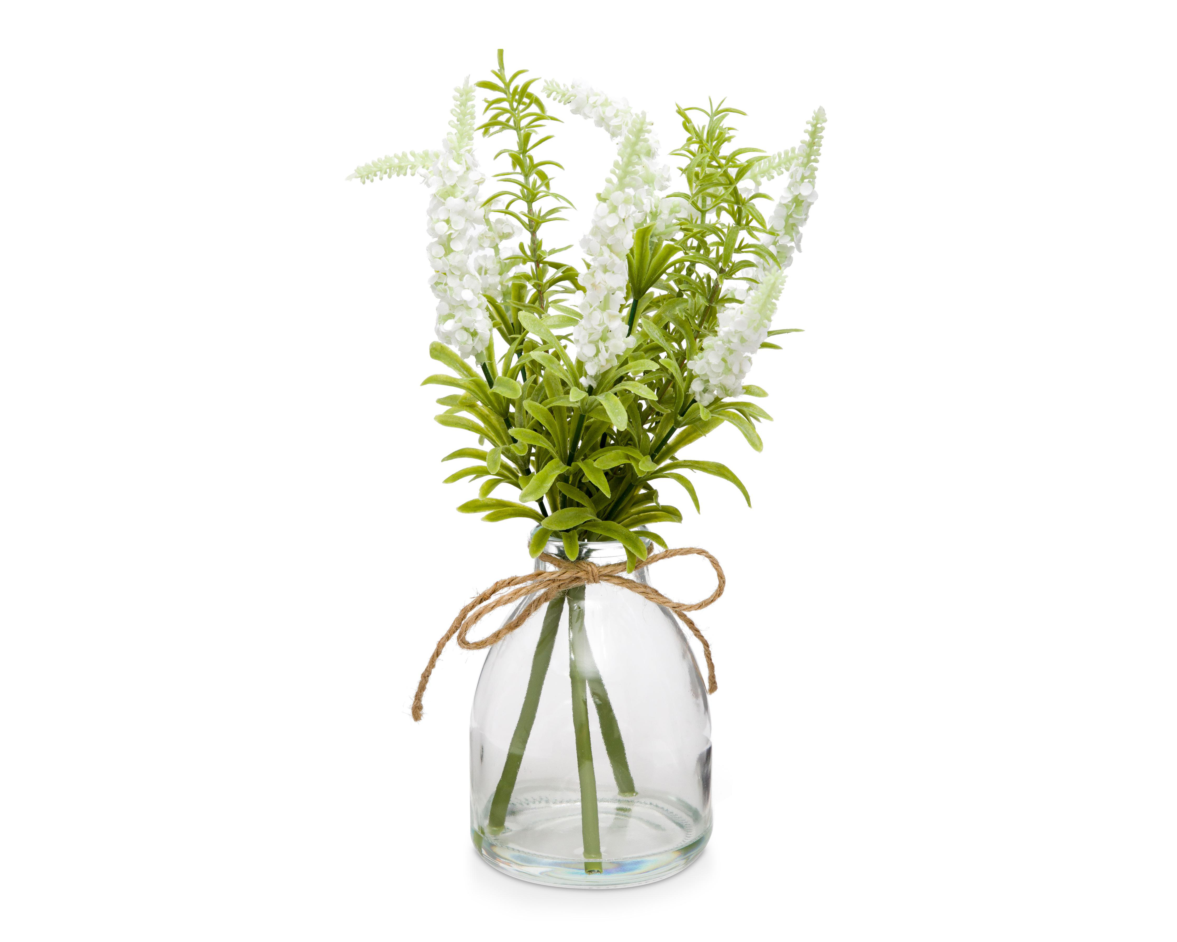 Foto 2 pulgar | Lavanda Artificial con Florero Starhaus 35 cm