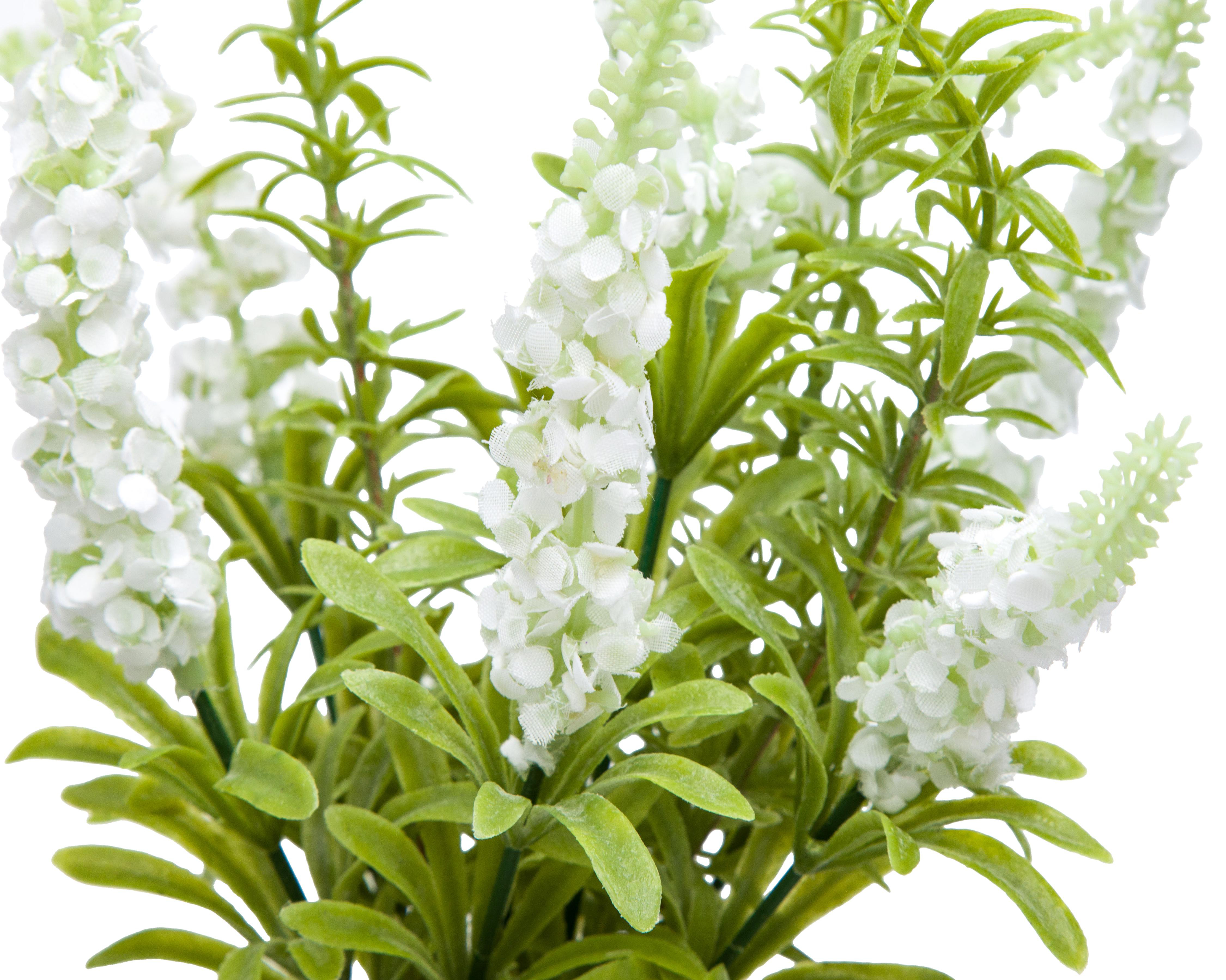 Foto 4 pulgar | Lavanda Artificial con Florero Starhaus 35 cm