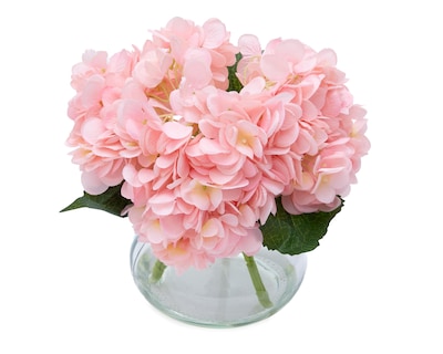 Foto 2 | Hortensia Artificial con Florero Starhaus 24 cm