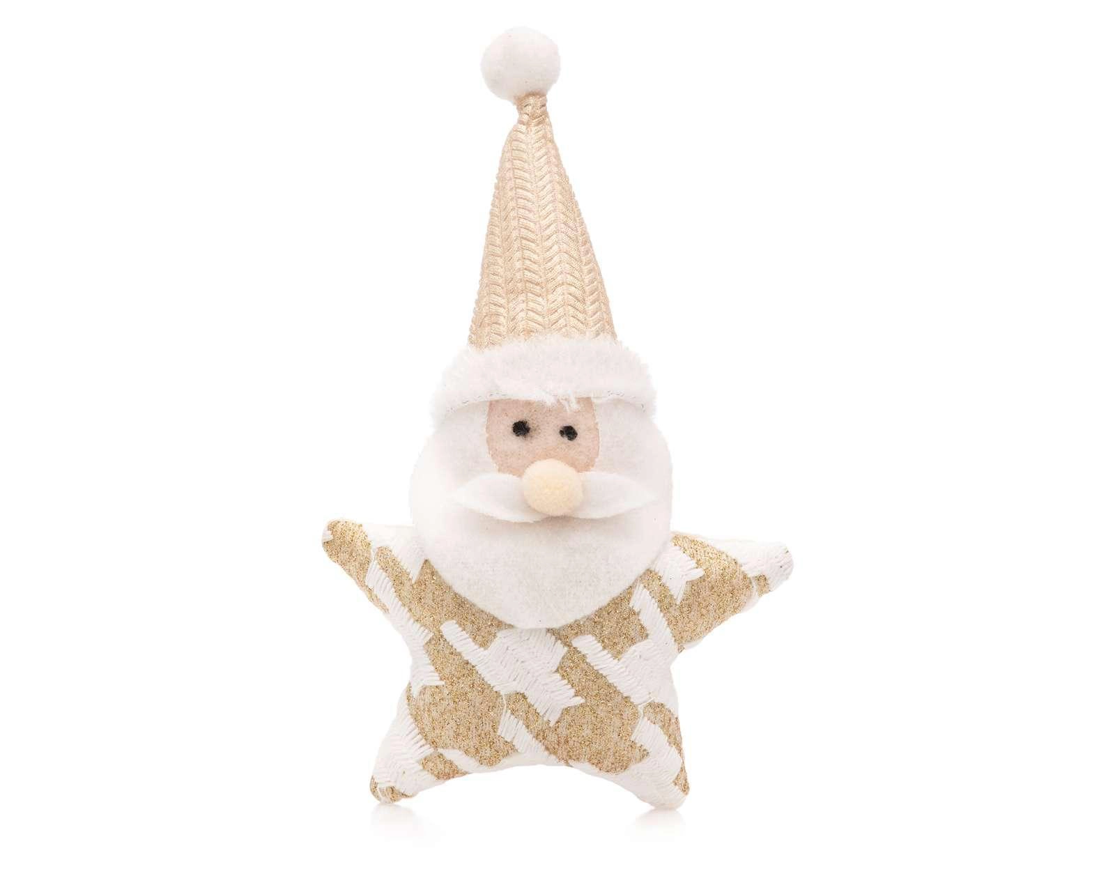Esfera Navideña Santita Metálica $9
