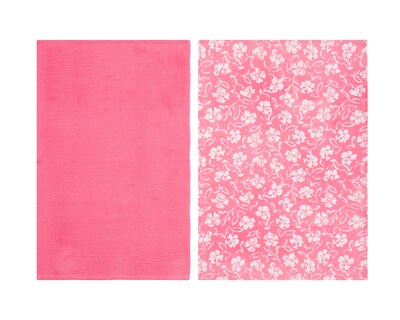 Foto 4 | Toalla de Cocina Marine Rosa 3 Piezas