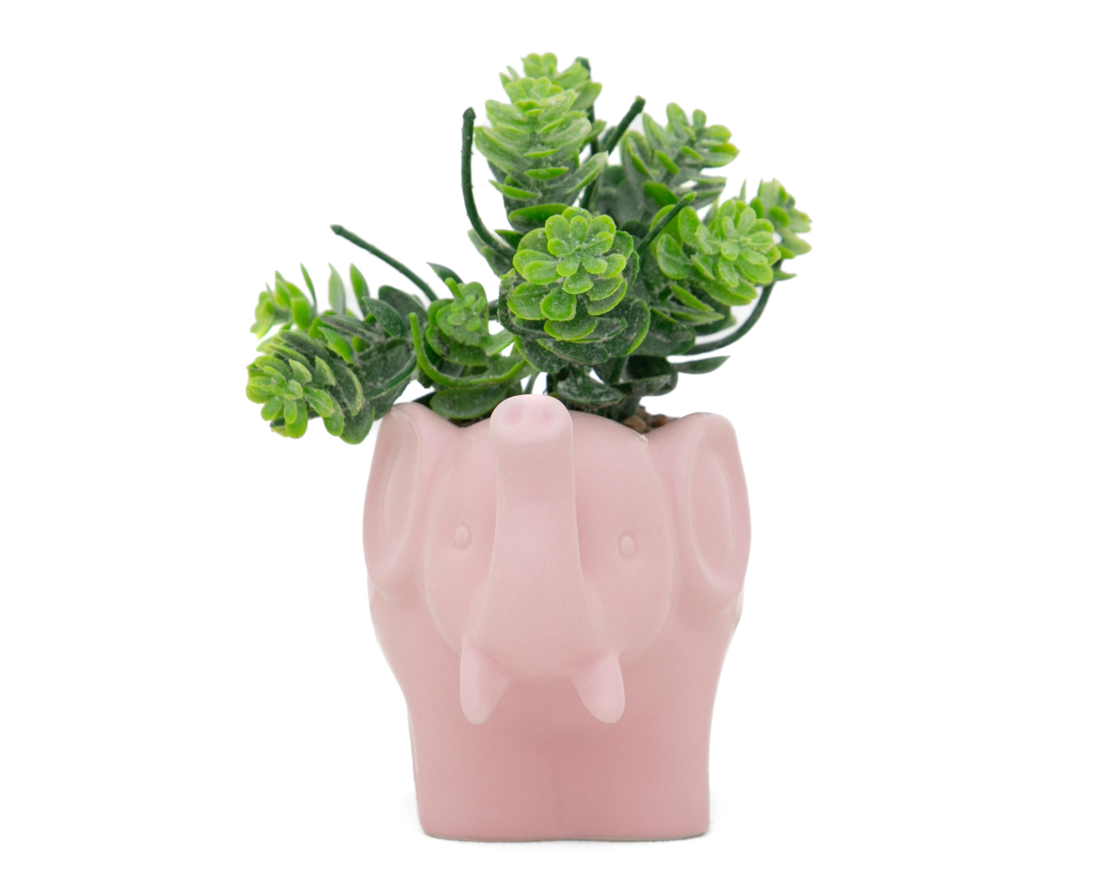 Foto 4 pulgar | Planta Artificial con Maceta Starhaus 14 cm
