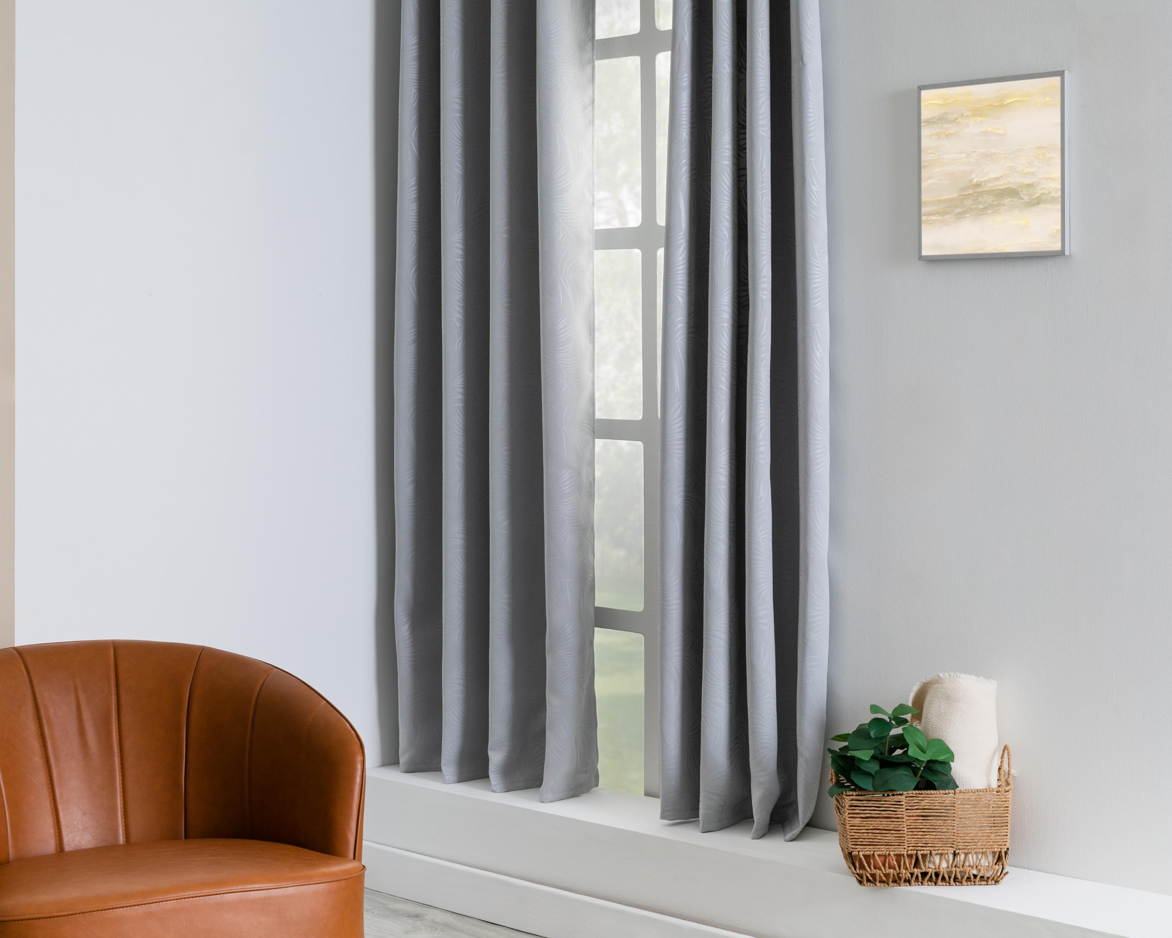 Foto 2 pulgar | Cortina Keily 140 x 225 cm Gris