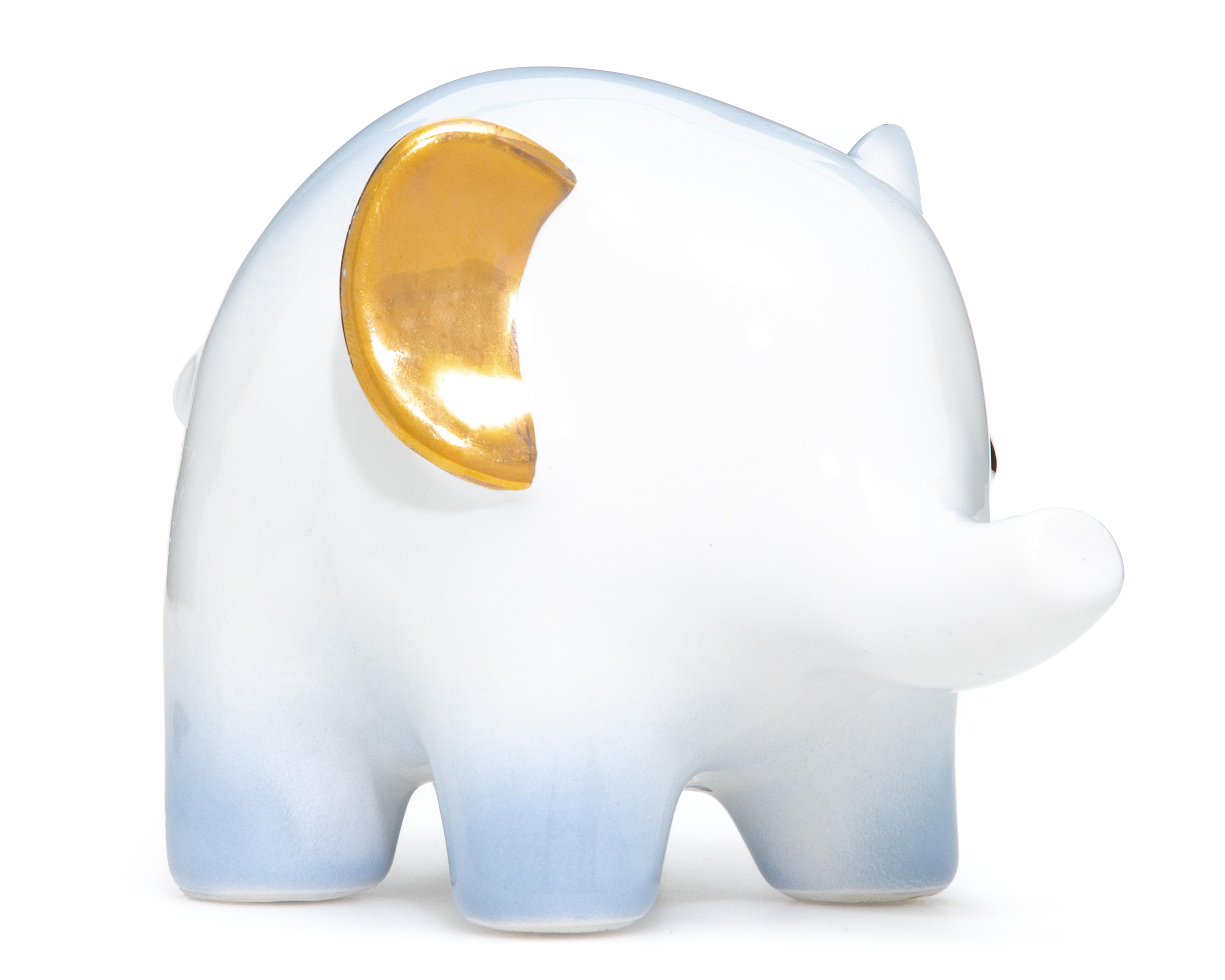 Escultura de Elefante Bunty de Cerámica