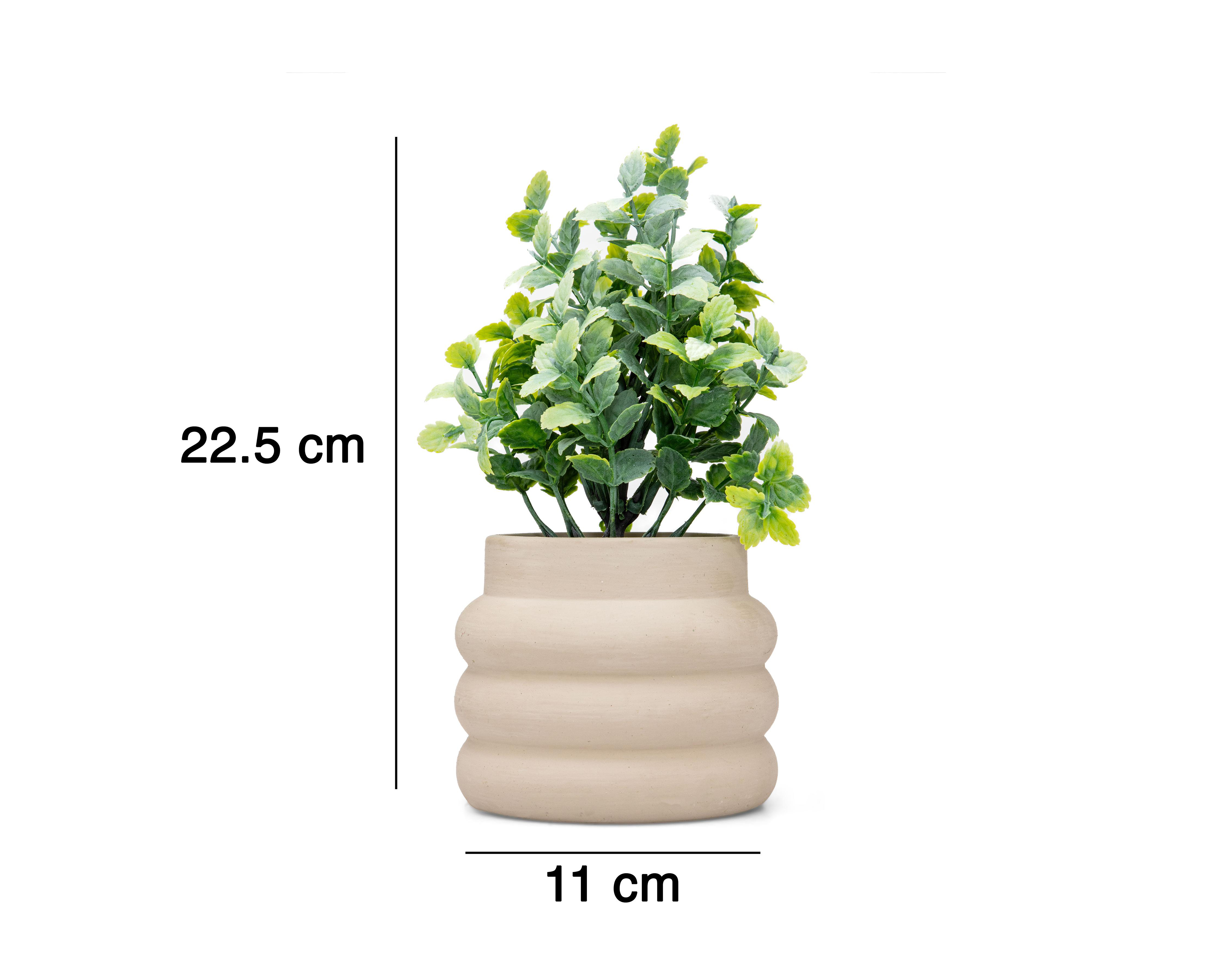 Foto 6 pulgar | Planta Artificial con Maceta Starhaus 22.5 cm