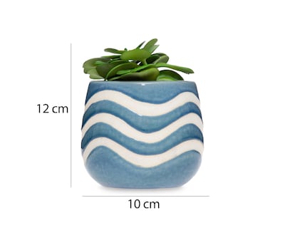 Foto 5 | Suculenta Artificial con Maceta Starhaus 12 cm