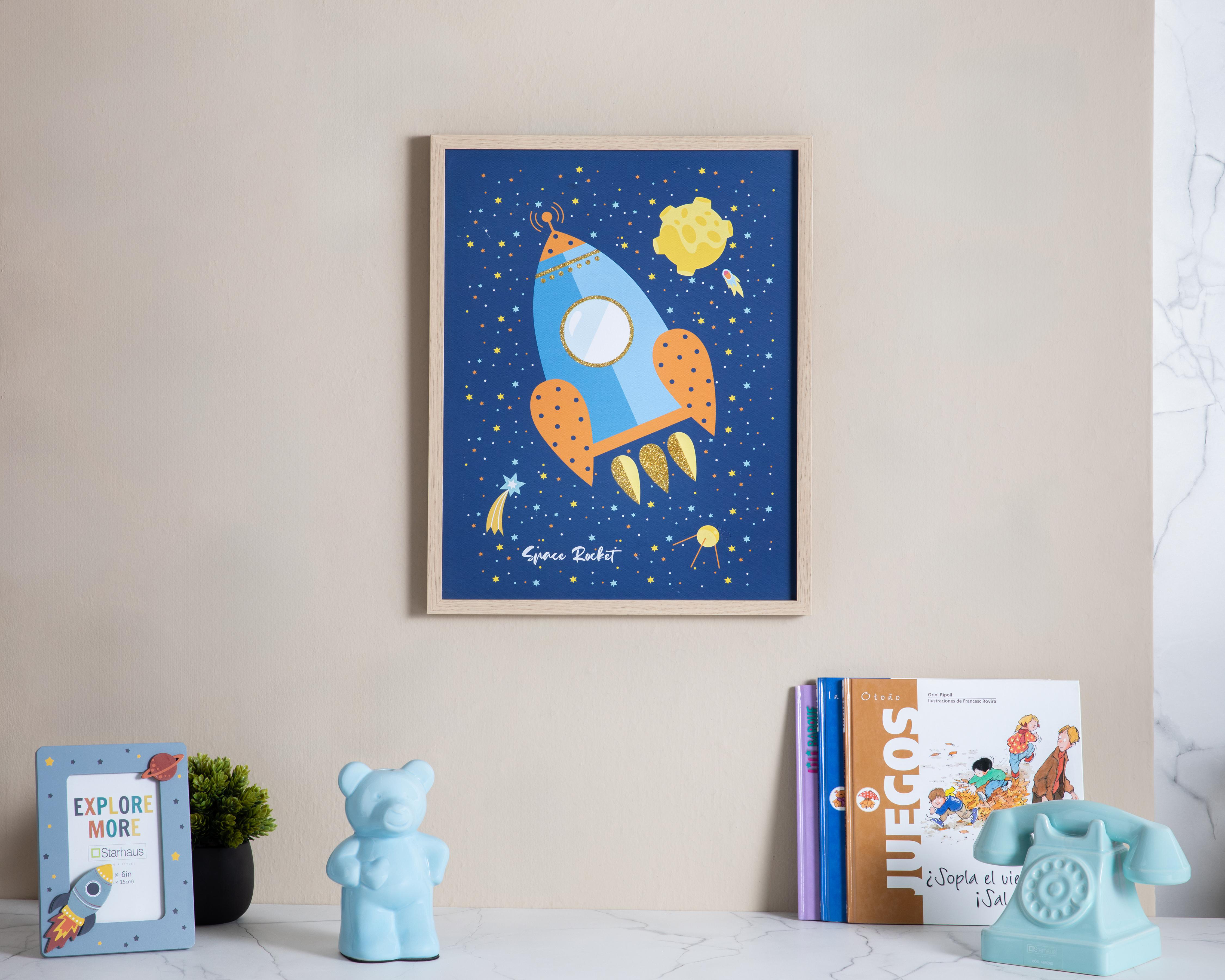 Foto 1 | Cuadro Decorativo Saturno Starhaus