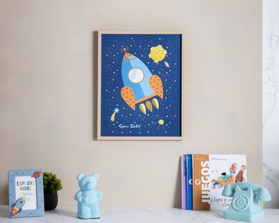 Foto 1 | Cuadro Decorativo Saturno Starhaus
