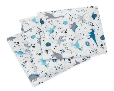 Foto 2 | Sábana Matrimonial con Fundas para Almohada Starhaus Dino 3 Piezas