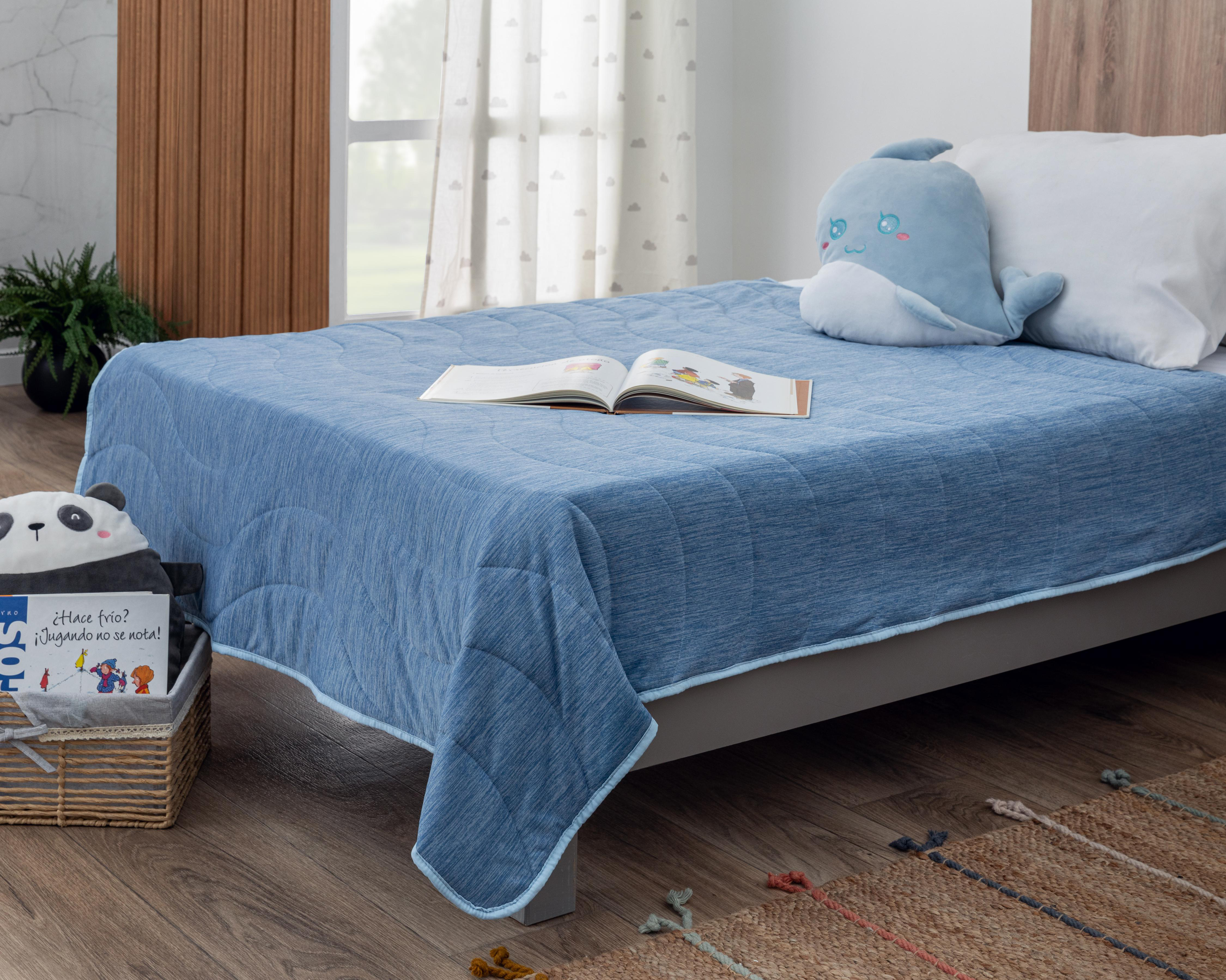 Colcha Matrimonial Starhaus Aine Azul $249