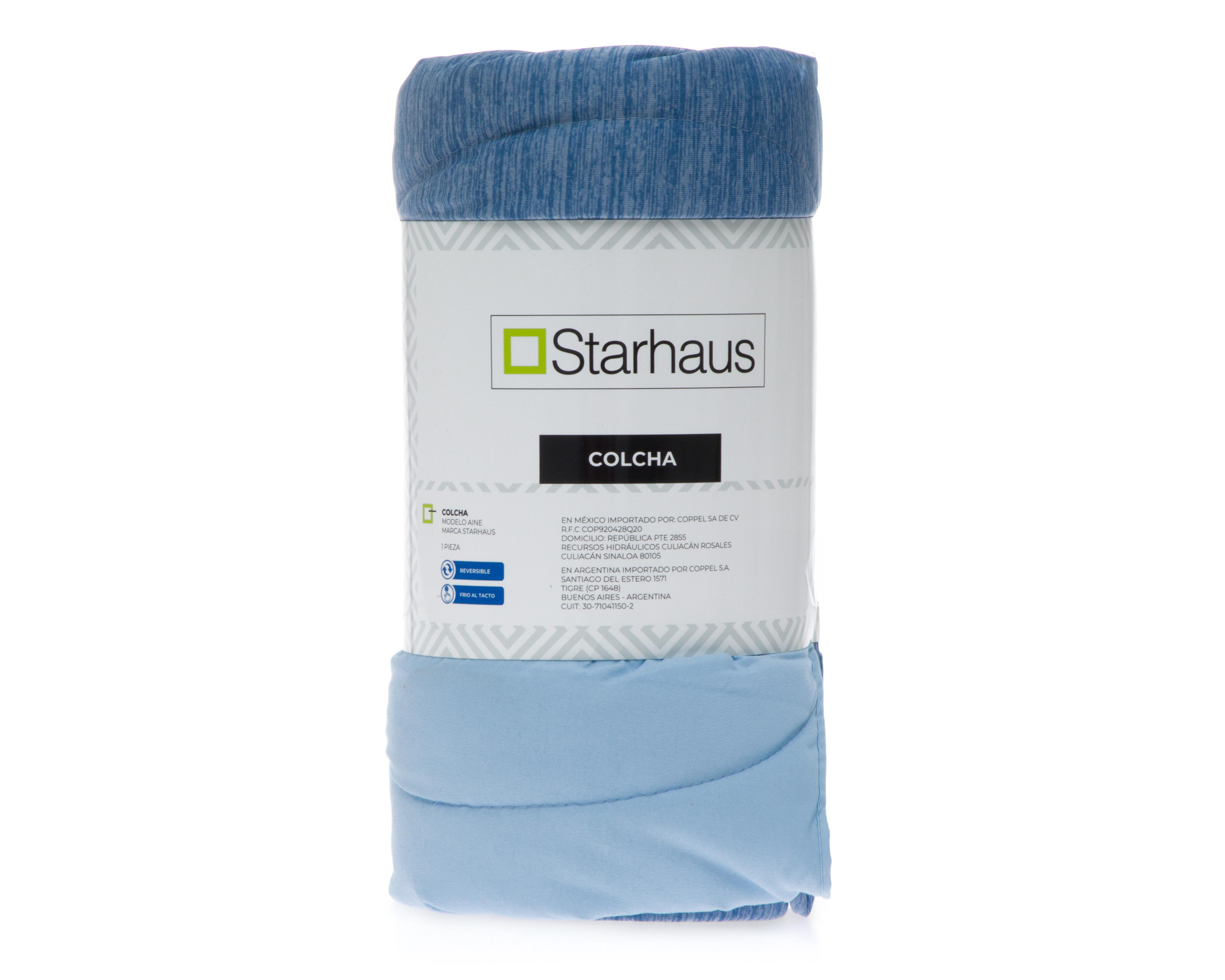 Foto 4 | Colcha Matrimonial Starhaus Aine Azul