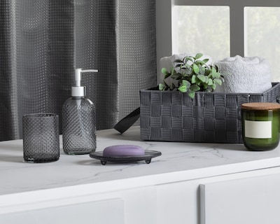 Foto 8 | Accesorios de Baño Starhaus Gris 5 Piezas