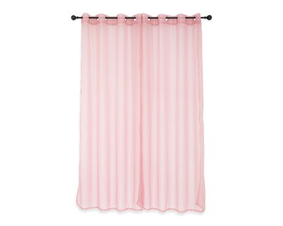 Foto 1 | Cortina Evelyn 140 x 225 cm Rosa