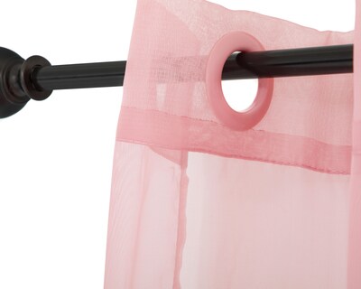 Foto 2 | Cortina Evelyn 140 x 225 cm Rosa