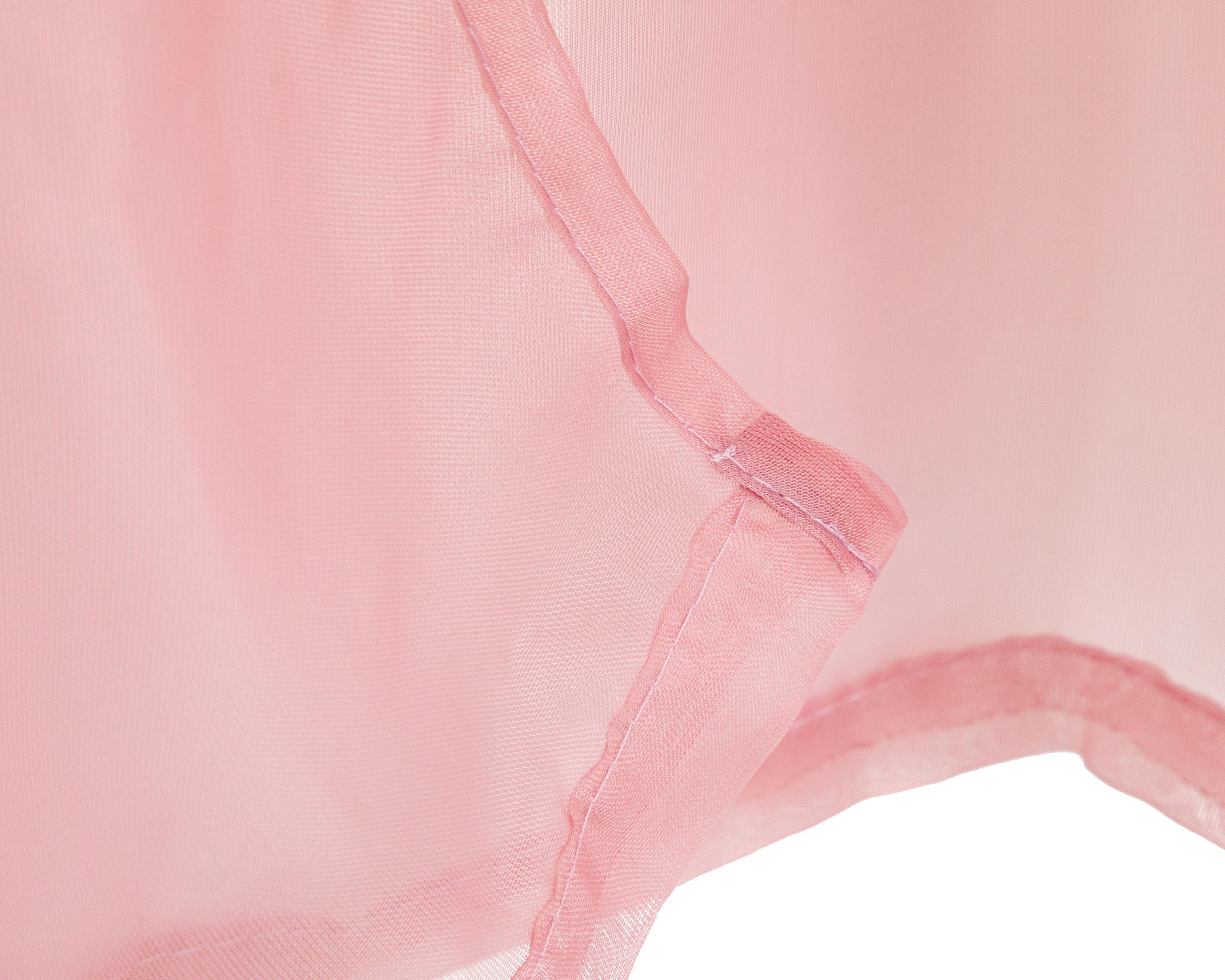 Foto 4 pulgar | Cortina Evelyn 140 x 225 cm Rosa