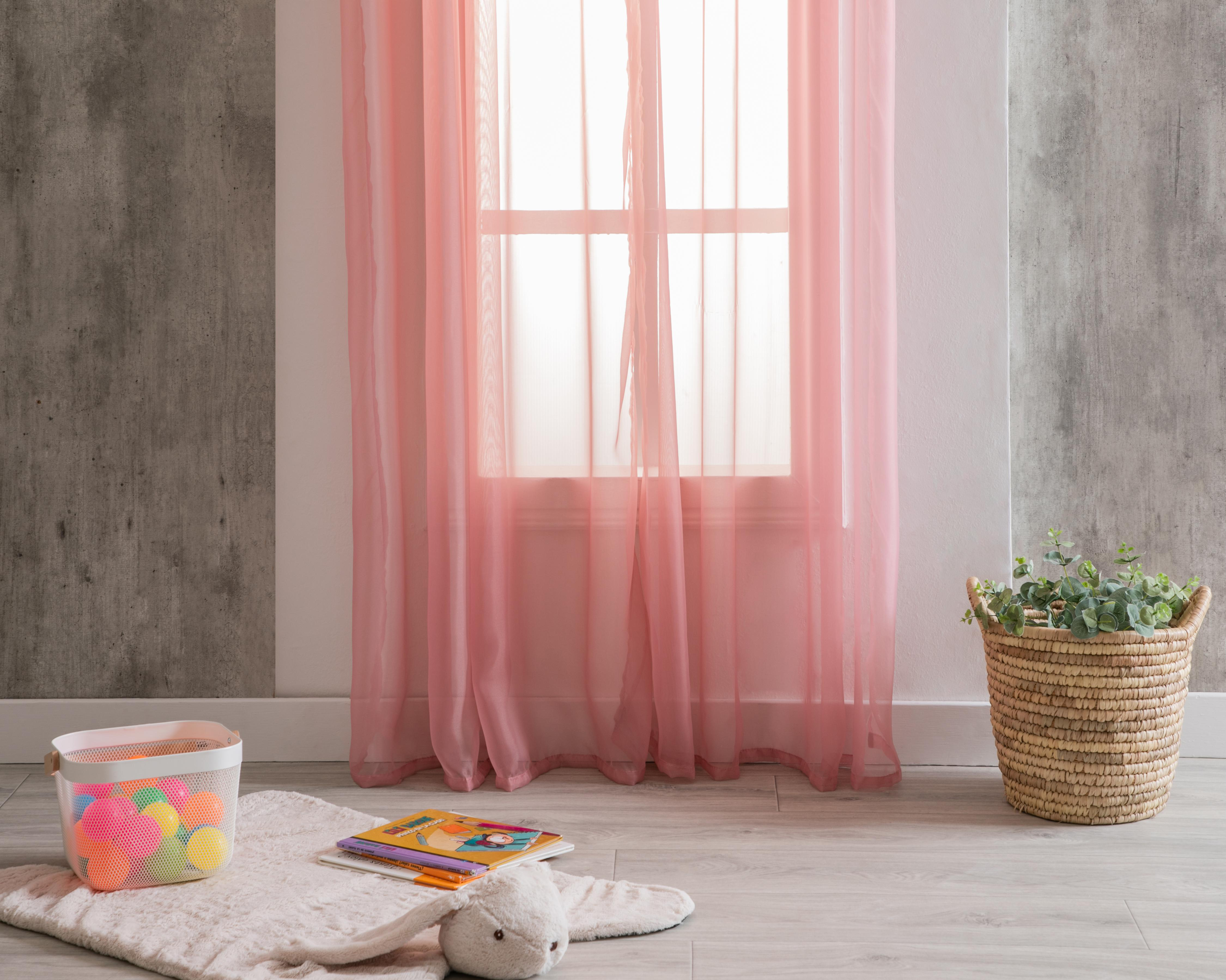 Foto 5 pulgar | Cortina Evelyn 140 x 225 cm Rosa