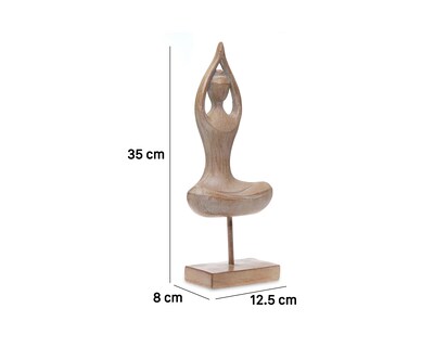 Foto 6 | Escultura de Mujer Freya de Resina