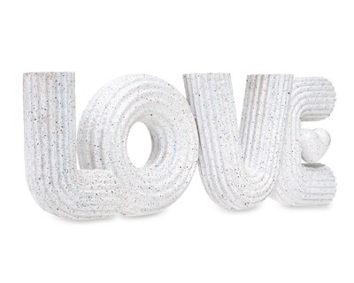 Foto 1 | Escultura Letras Love C de Resina