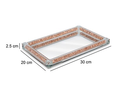 Foto 5 | Charola Rectangular Arabella de Acrílico