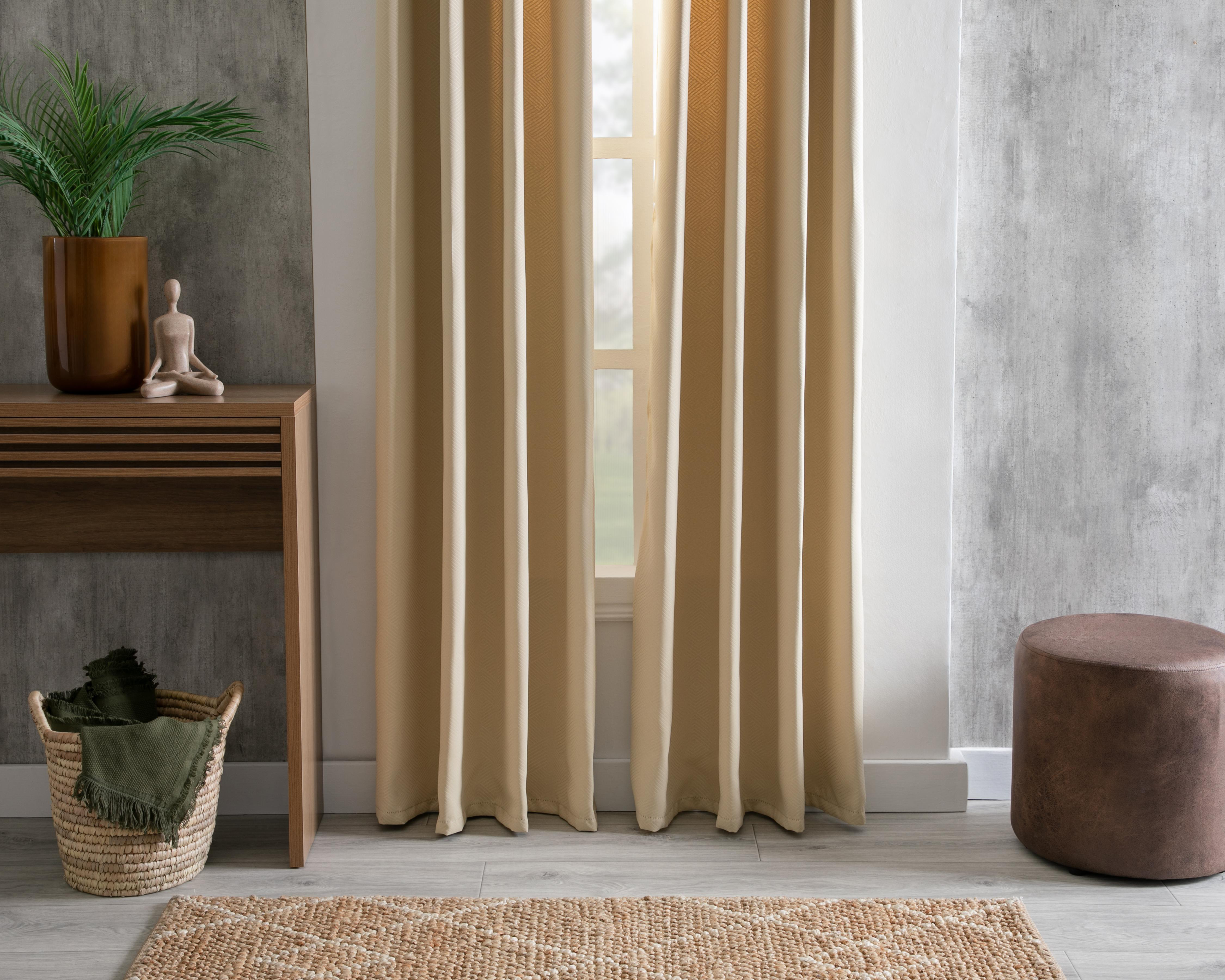 Foto 2 pulgar | Cortina Melo 137 x 225 cm Beige