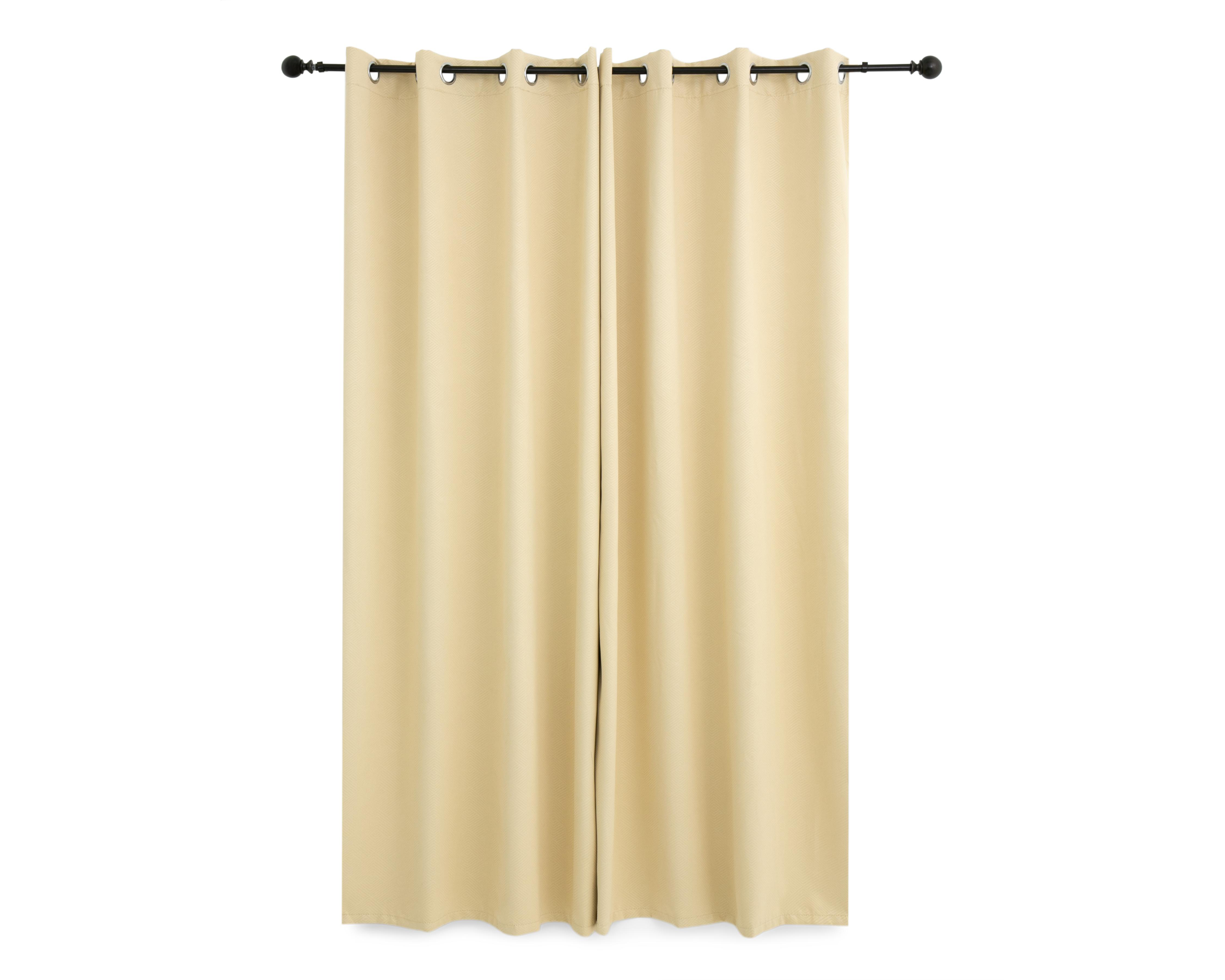 Foto 3 pulgar | Cortina Melo 137 x 225 cm Beige