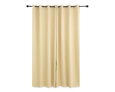 Foto 2 | Cortina Melo 137 x 225 cm Beige