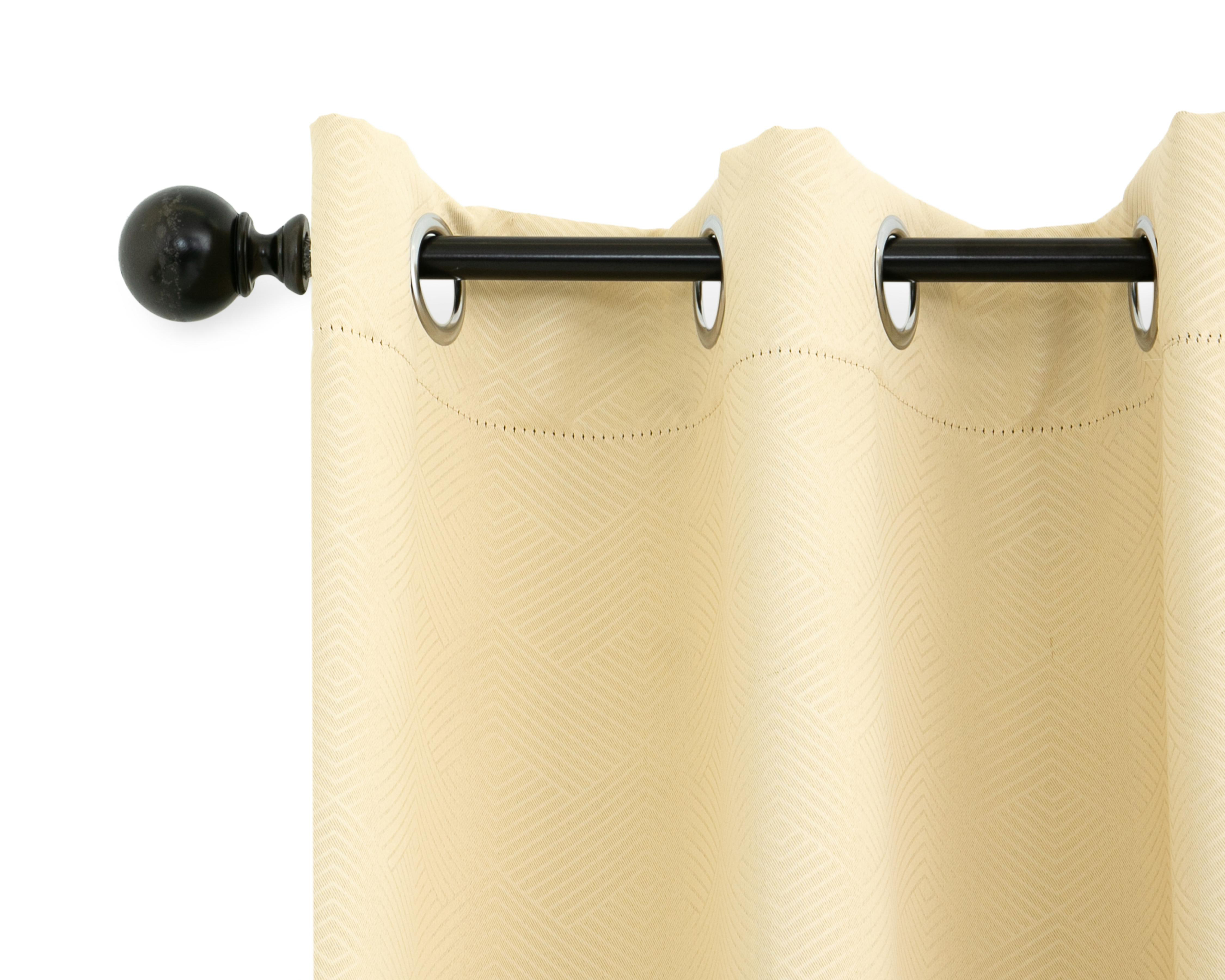 Foto 4 pulgar | Cortina Melo 137 x 225 cm Beige