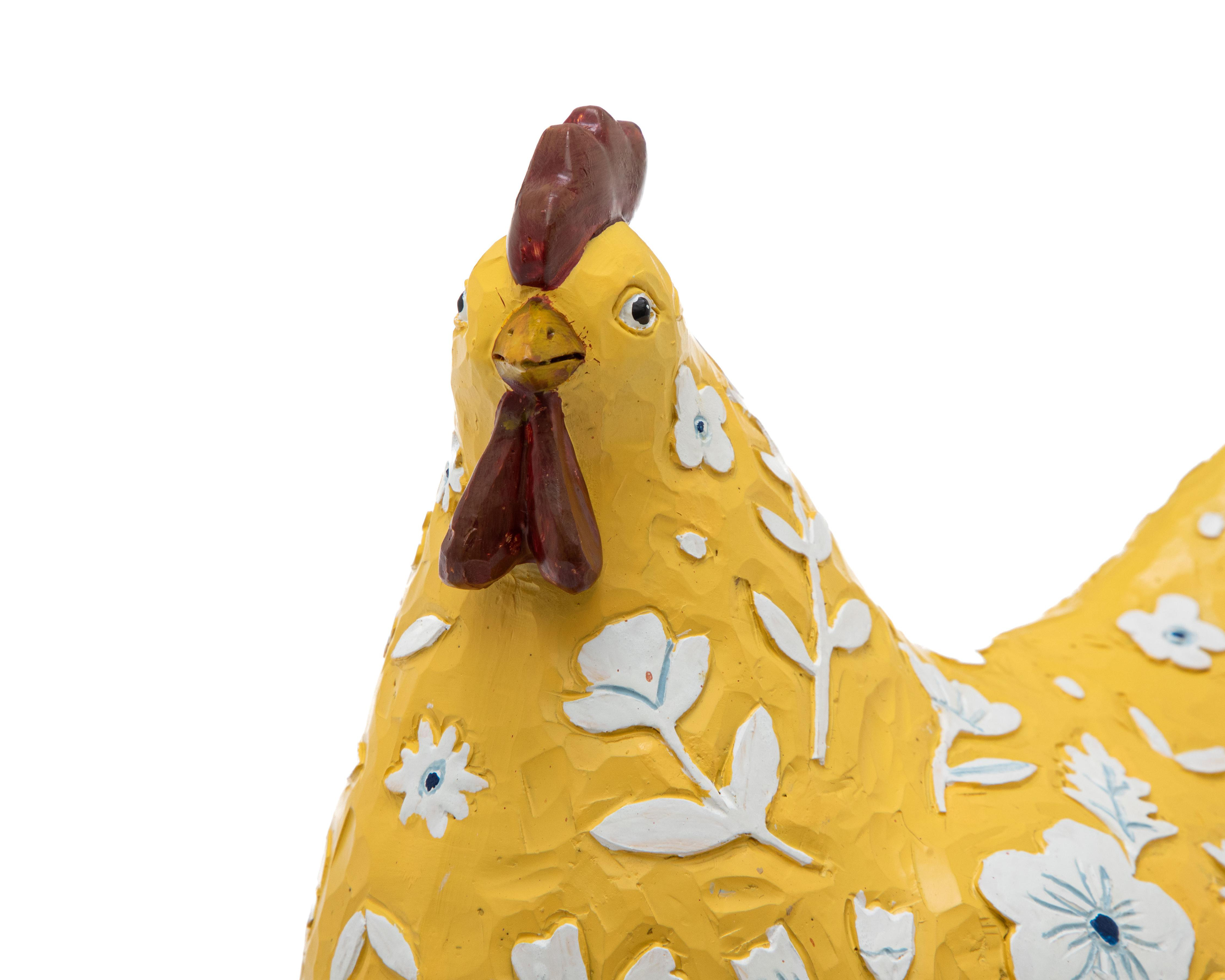Foto 4 | Escultura de Gallina Burleigh de Poliresina