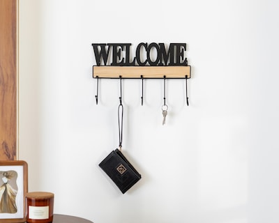 Foto 4 | Perchero Decorativo de Metal Starhaus Negro