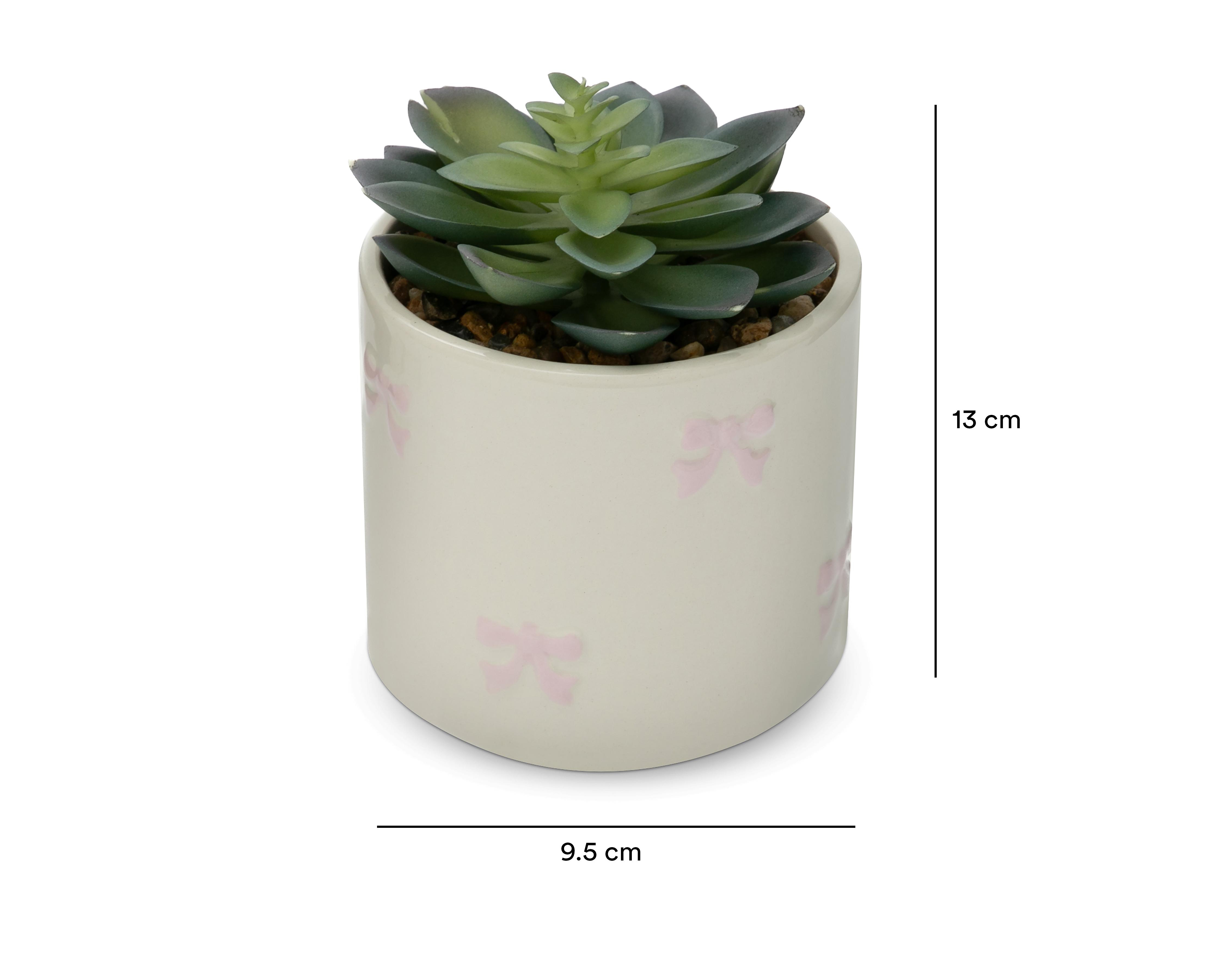 Foto 5 | Suculenta Artificial con Maceta Starhaus 13 cm