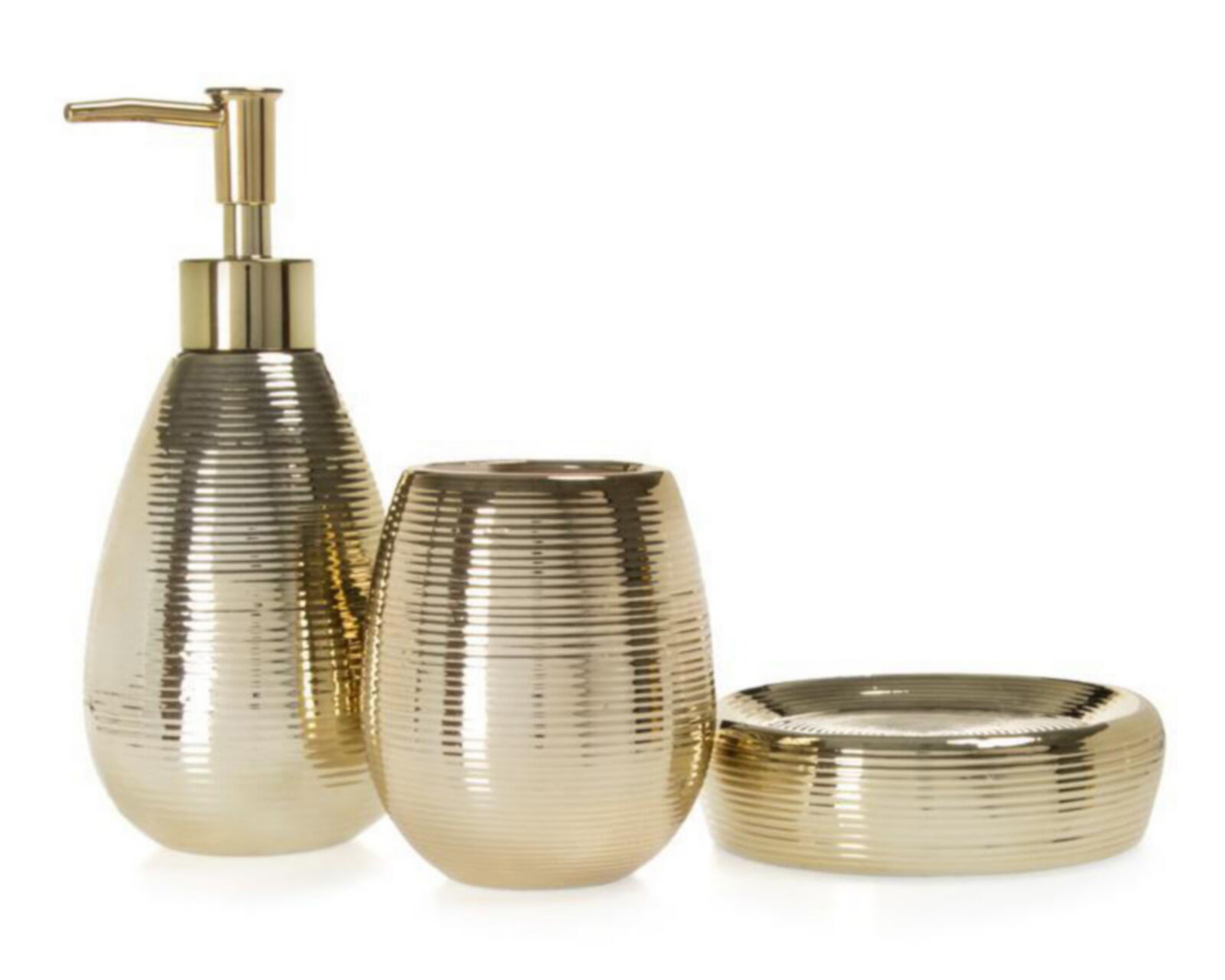 Recipientes de Cerámica para Baño 3 Piezas $99