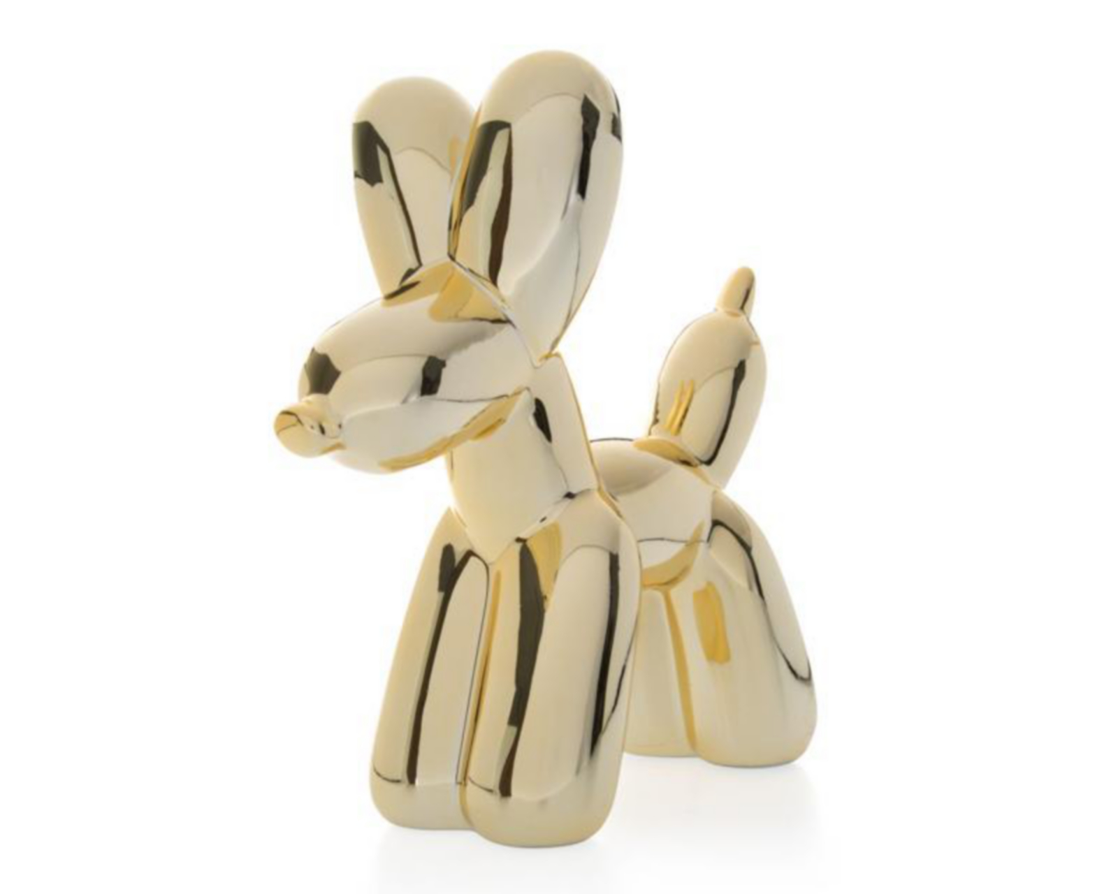 Figura Decorativa Doggy Dorada