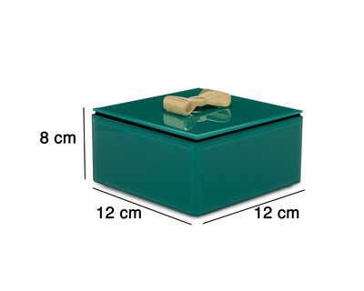 Foto 6 | Joyero de Cristal Starhaus Verde