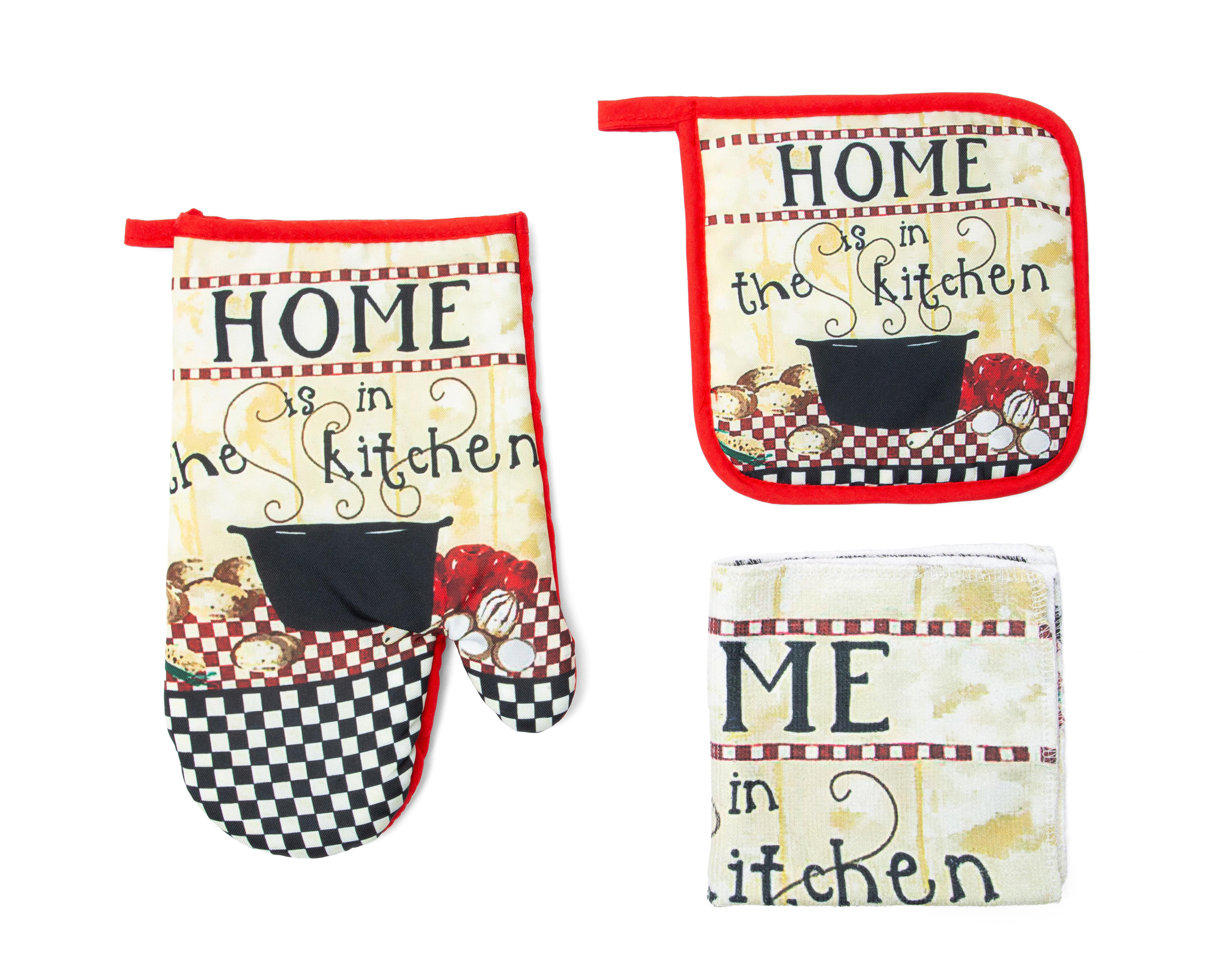 Foto 2 pulgar | Guante de Cocina con Protector y Toalla Starhaus